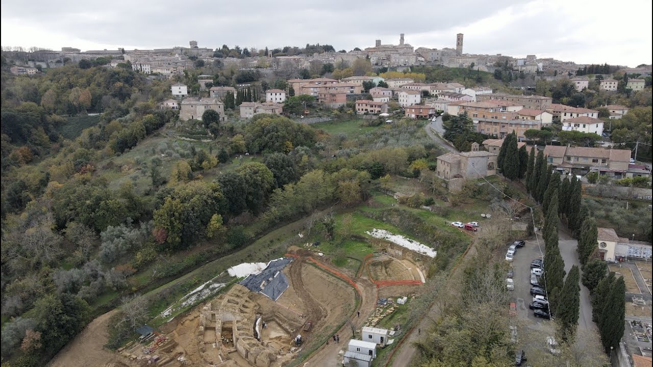 Anfiteatro di Volterra, le ultime scoperte 2021- Lo scavo archeologico 