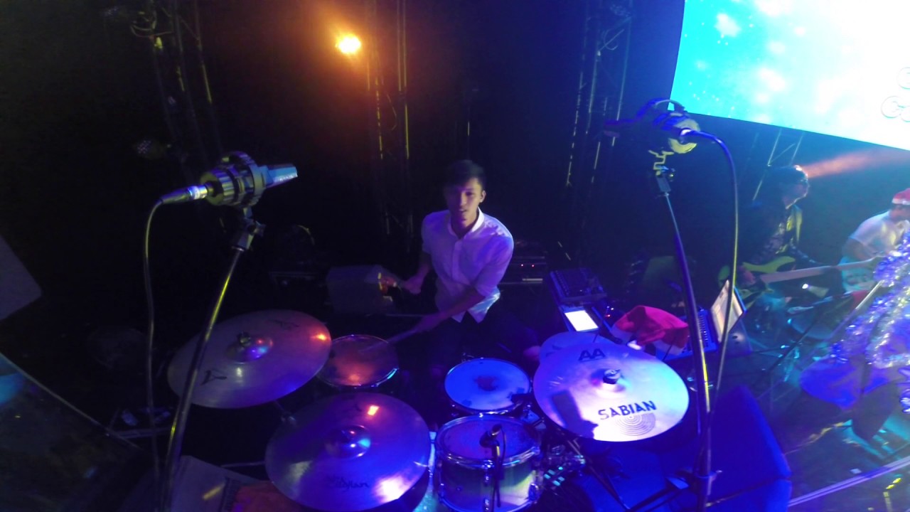 O Come All Ye Faithful-  Hillsong Rendition (Drum Angle)