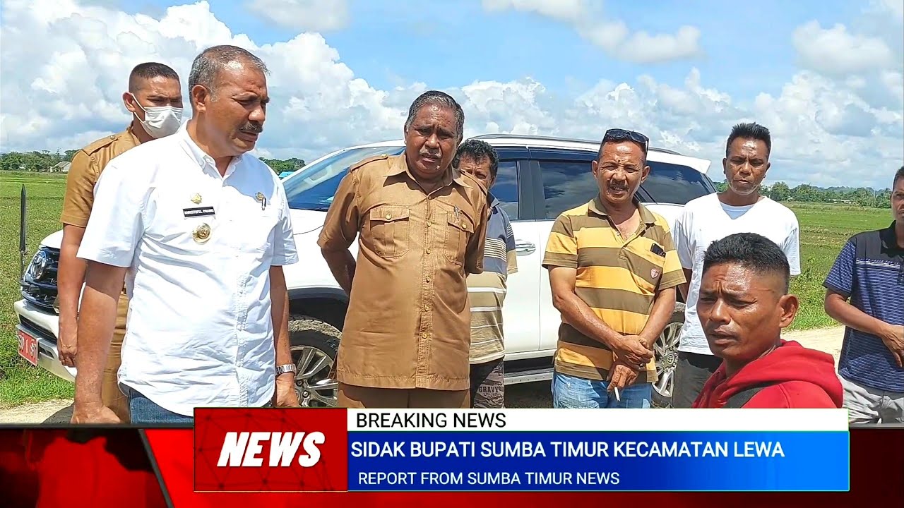 SIDAK BUPATI SUMBA TIMUR KE KECAMATAN LEWA