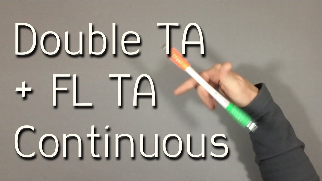 Double TA и Continuous FL TA – Обучение Pen Spinning Трюку
