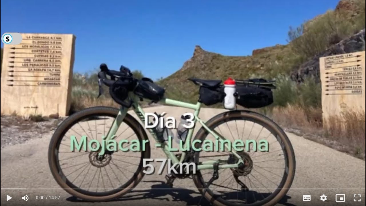 ¡Almería en gravel! Bikepacking día 3: Mojácar - Lucainena de las Torres