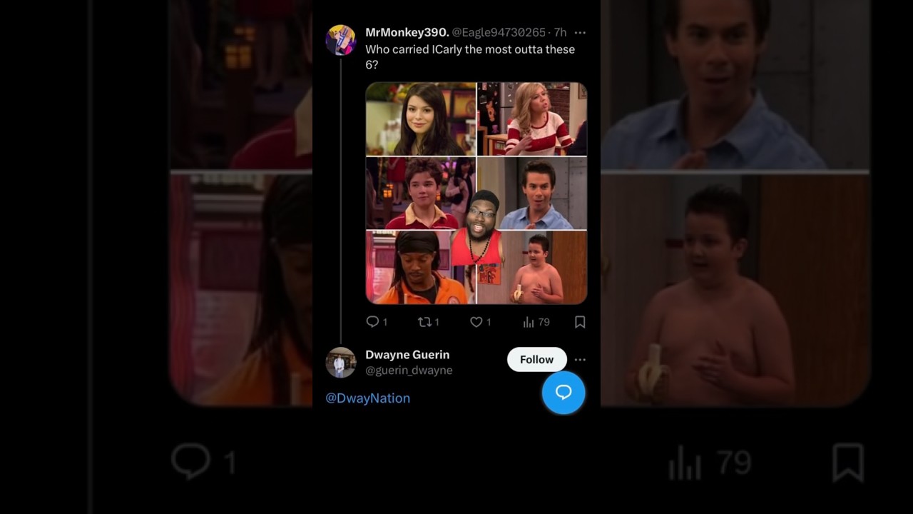 Who Carried ICarly The Most? #shorts #meme