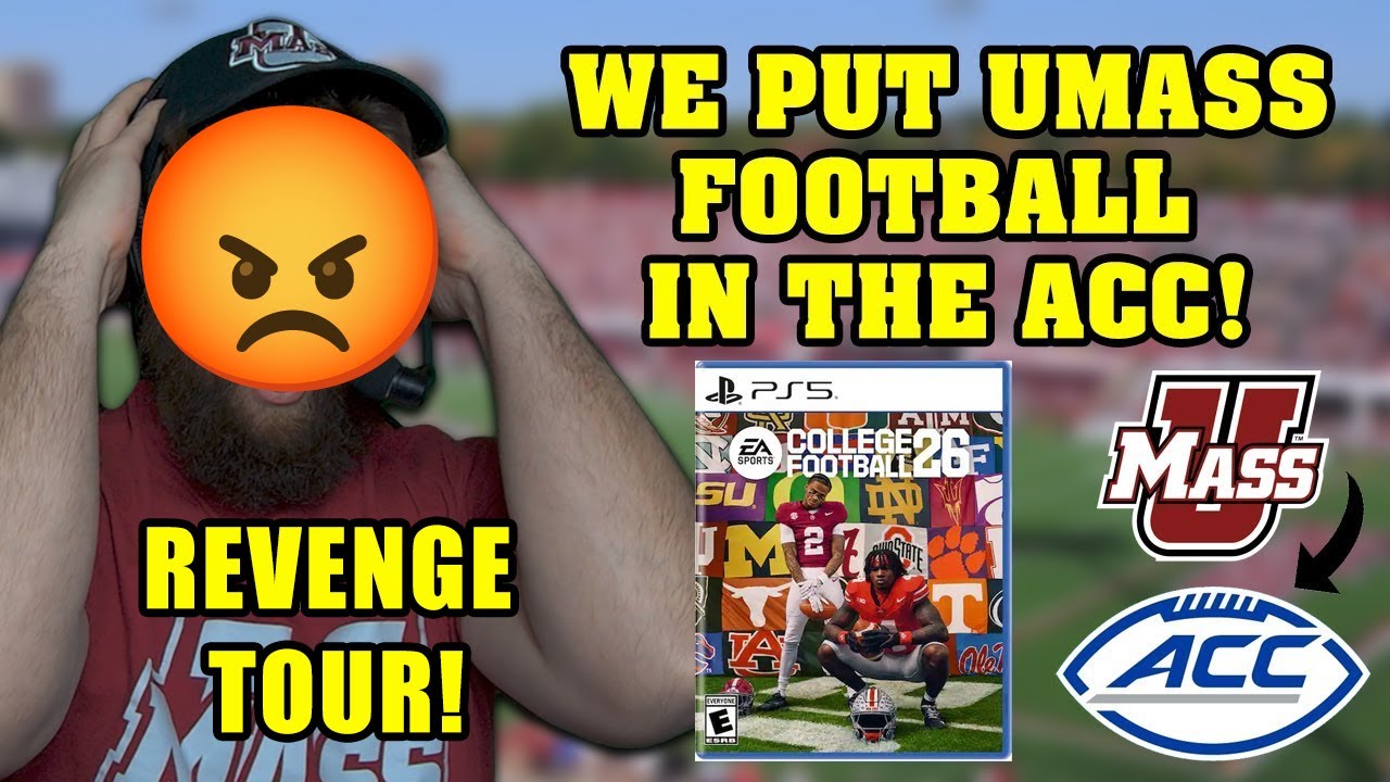 CAN I WIN WITH UMASS IN THE ACC | LIVE College Football 26 Dynasty 