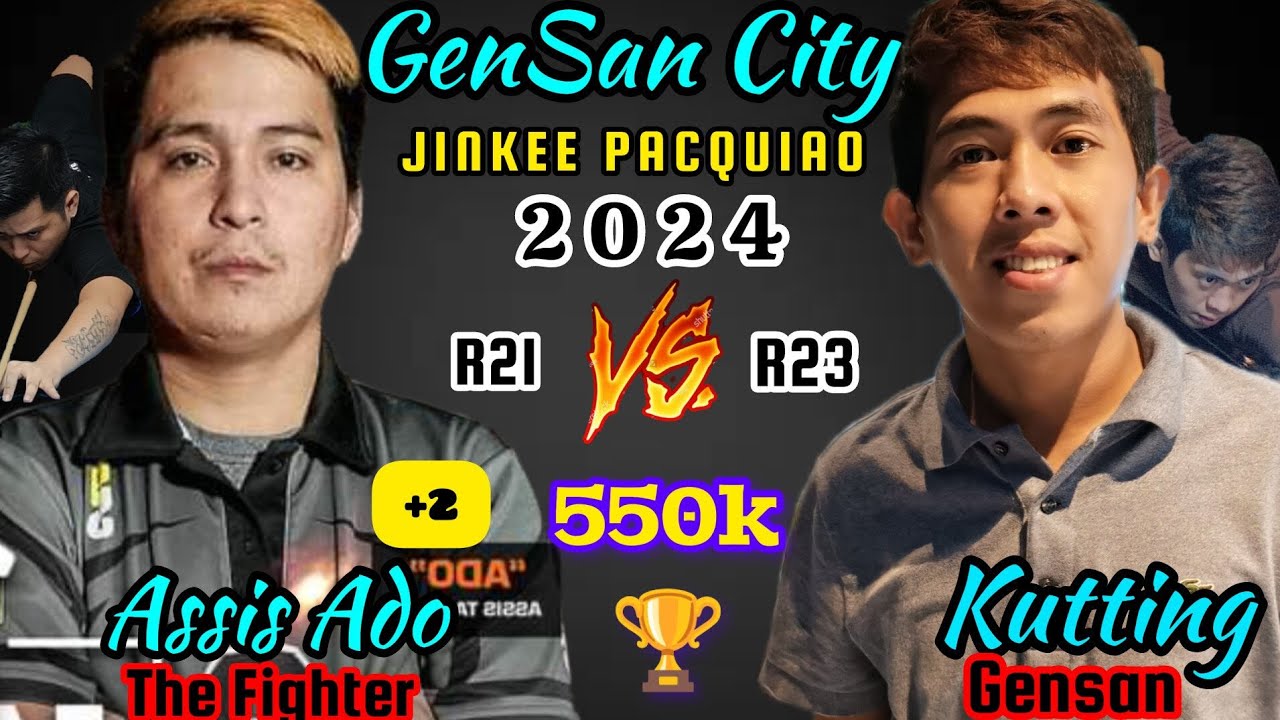 Kutting Gensan (R23) 🆚 Assis Ado (R21) plus 2 win..550k.. Big time money game.. Talpakan na 🔥👊