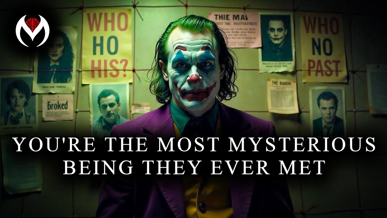 Someone is investigating you🔍… You're the most mysterious being they ever encountered - JOKER SPEECH