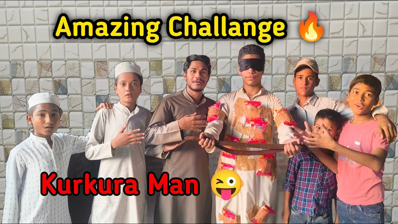 Kurkura Man Challenge 😂🔥 | Aankh Bandh Comedy Masti [#AR.Rajput Vlogs]
