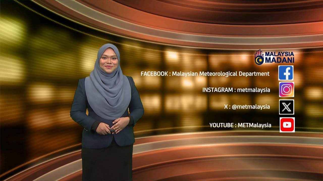 MET MALAYSIA - Laporan Cuaca 24 Januari 2026 (Petang)