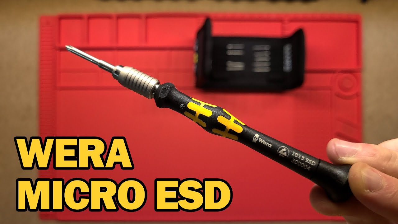 Wera Kompakt Micro ESD Screwdrivers