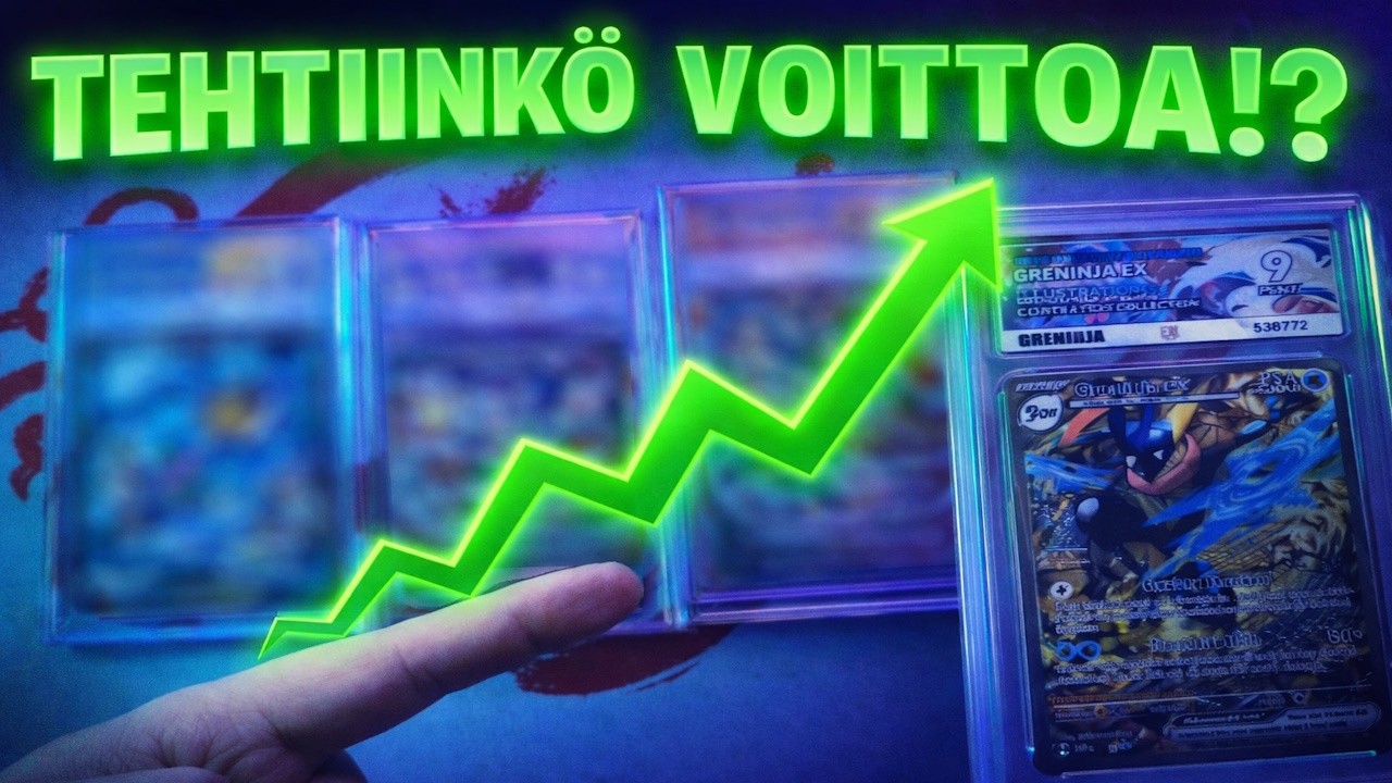 Greidattiin EKAA kertaa POKEMON kortteja!