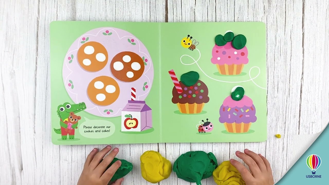 Little Children's Dough Play Book!