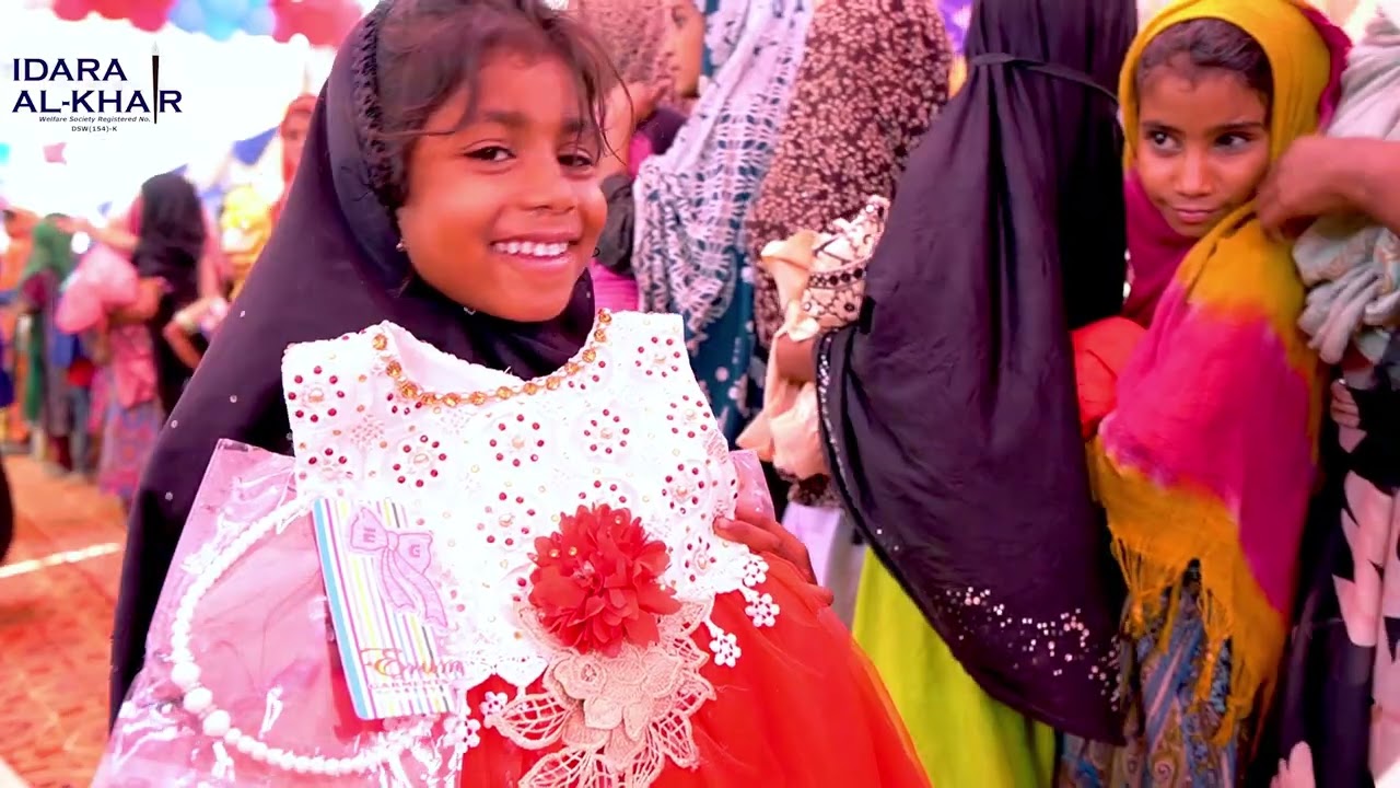 Eid clothes distribution in collaboration with GIFT USA