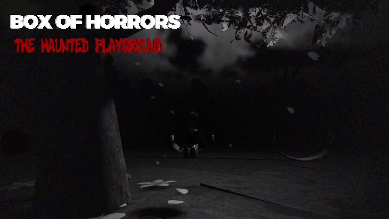 Playing The Haunted Playground || Box Of Horrors (Roblox Horror)