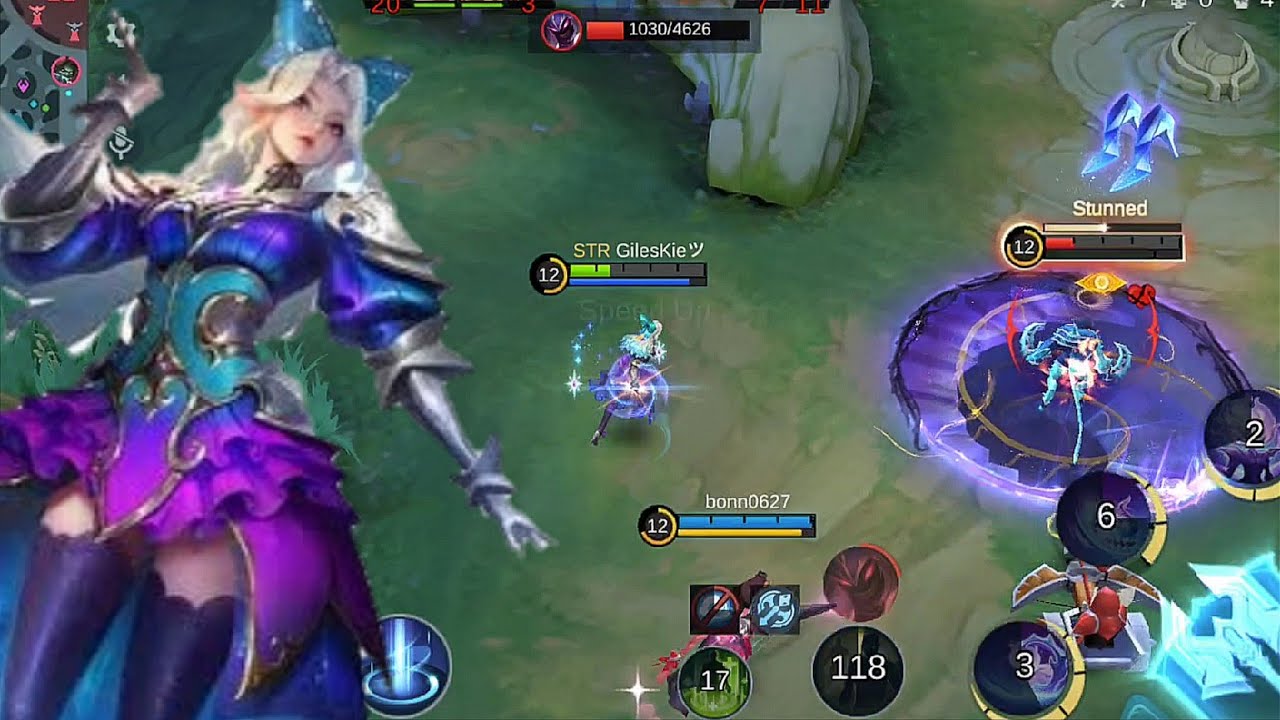 SELENA EPIC OUTPLAYED!! SELENA GAMEPLAY - MOBILE LEGENDS BANG BANG