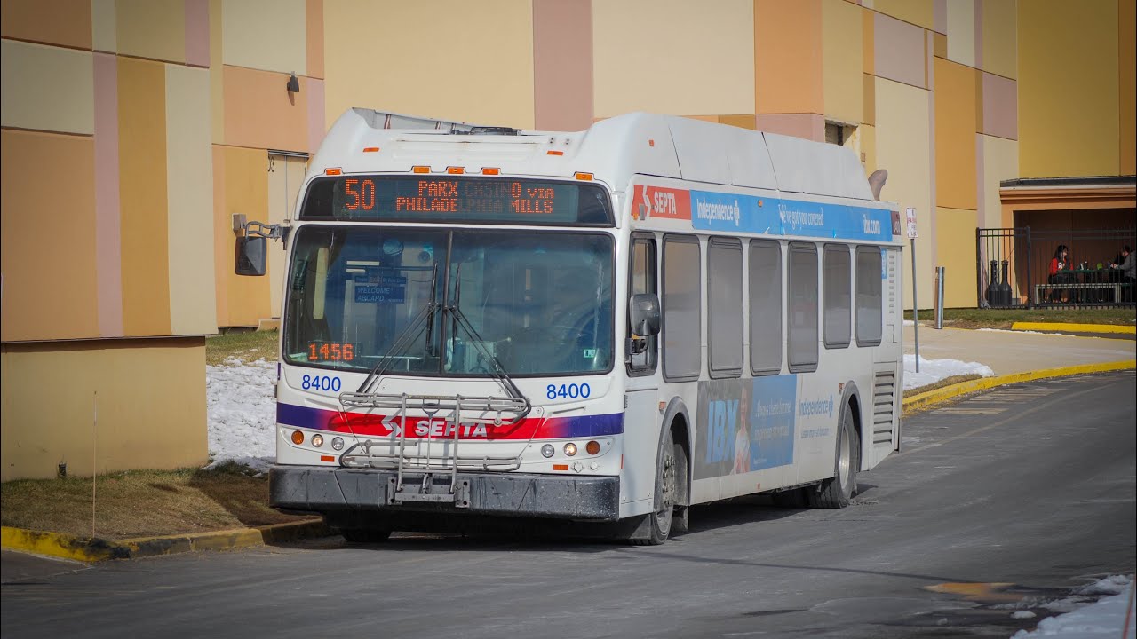 Full ride on 2010 New Flyer DE40LFR on SEPTA route 50 to Frankford Transportation Center