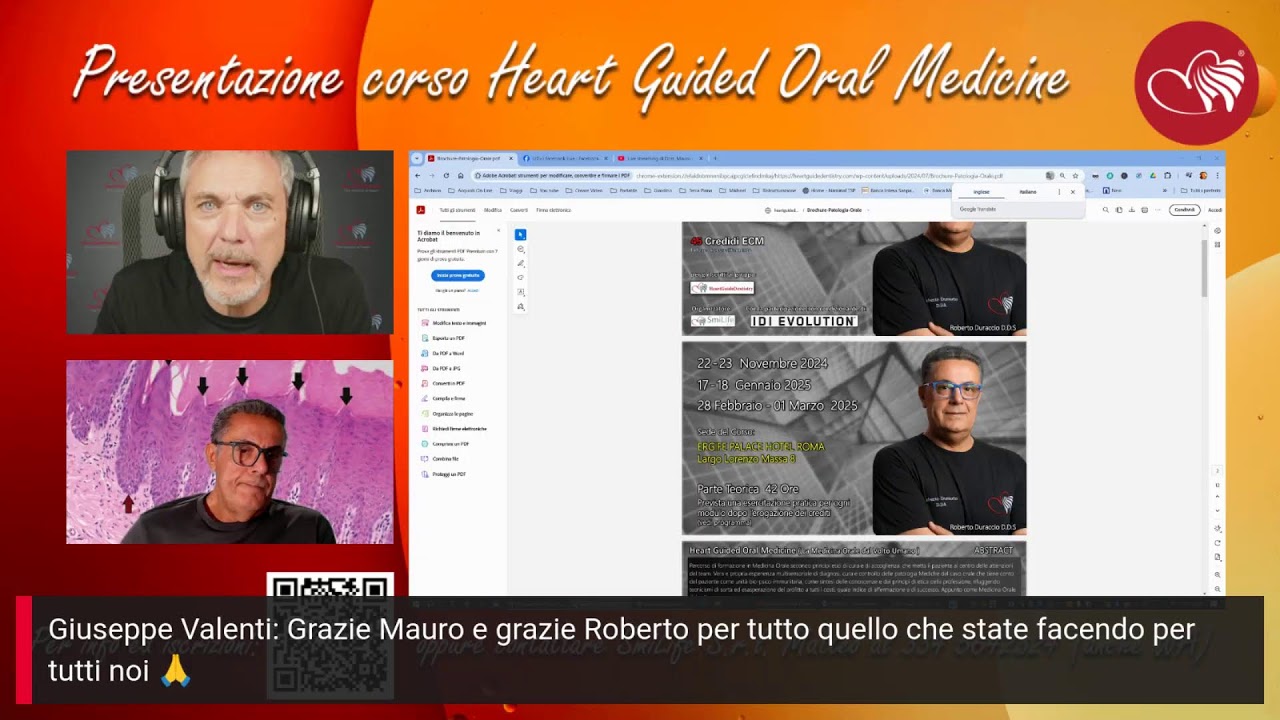 Live streaming di Dott. Mauro Libertucci
