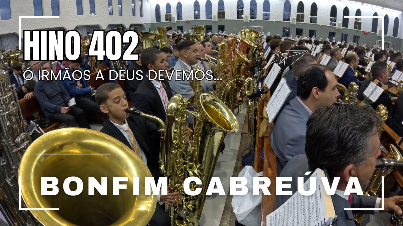 402 Ó irmãos, a Deus devemos!  63 Sax Barítonos no Bonfim de Cabreúva! Ensaio Local 22/06/2025