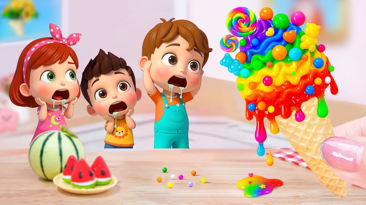Amazing Rainbow Ice Cream 🍦🌈 How To Make Mini Rainbow Ice Cream Decorating Ideas ✨ Sweet Cake Master