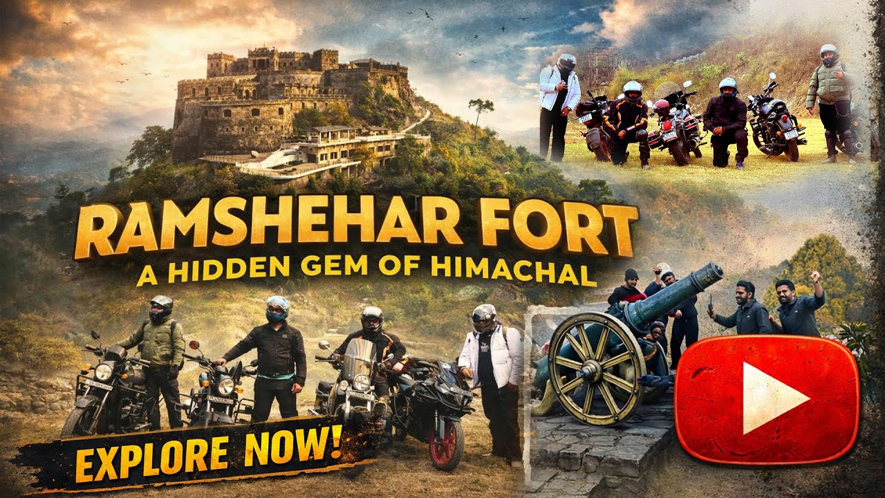 Ramshehar Fort | A hidden gem of Himachal | Ride Jan 2026