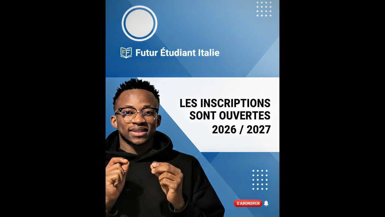 Étudier en Italie 2026–2027 : les inscriptions sont déjà ouvertes 🇮🇹