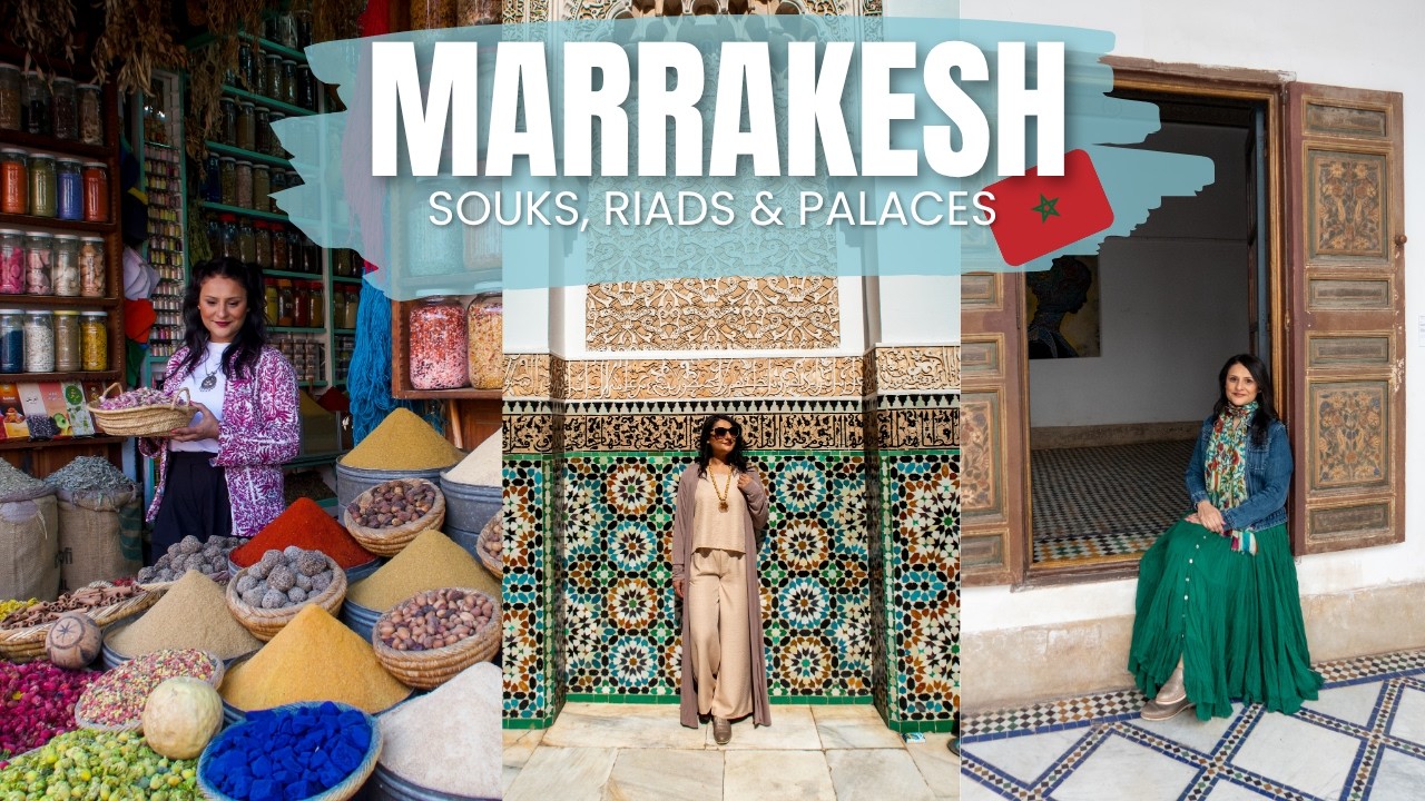 Marrakesh Day 1: My Honest Reaction to the Red City! (Souks, Riads and Palaces)