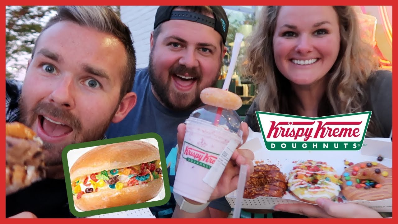 KRISPY KREME | DONUT ICE CREAM SANDWICHES