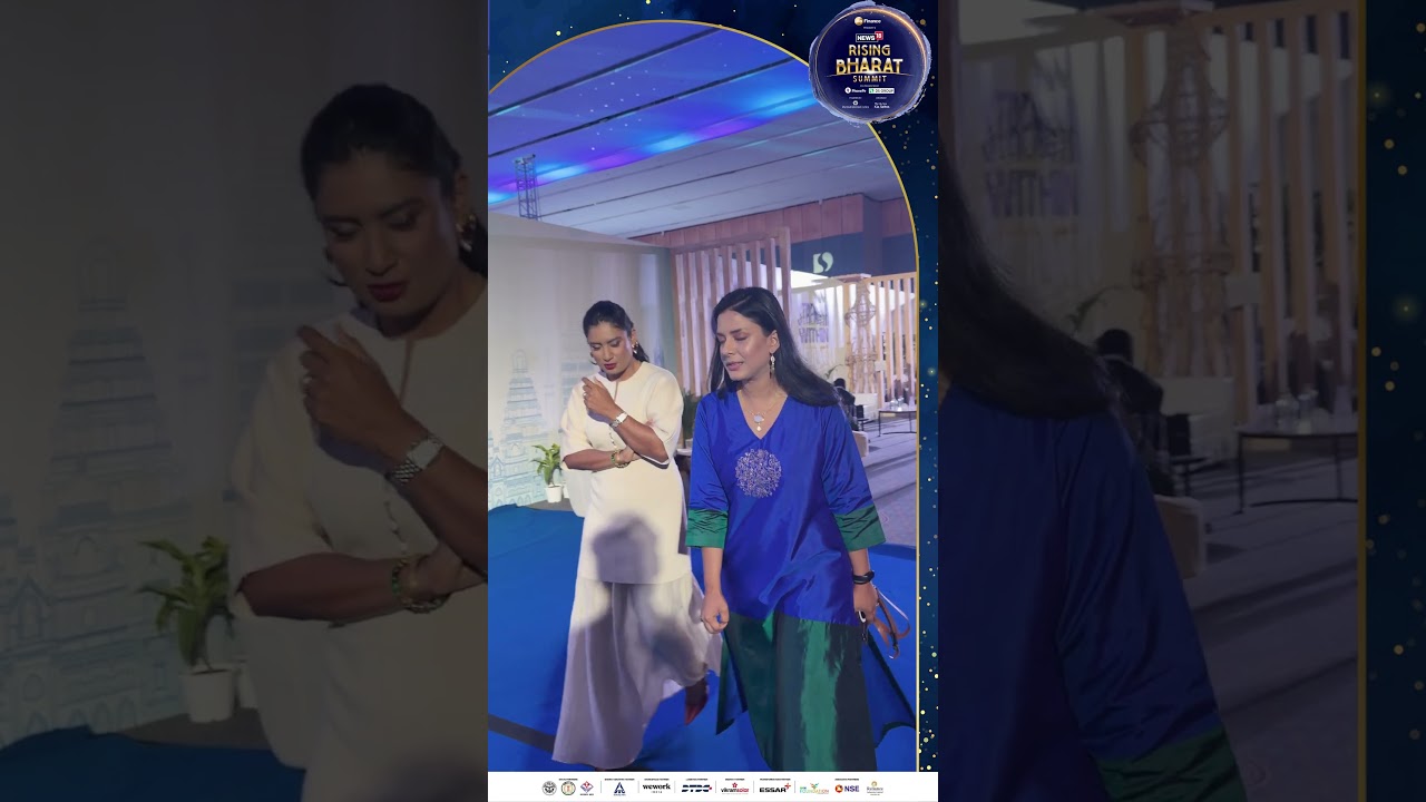 Queen of Cricket Mithali Raj Lights Up Rising Bharat Summit 2026 With Her Legendary Presence | N18S