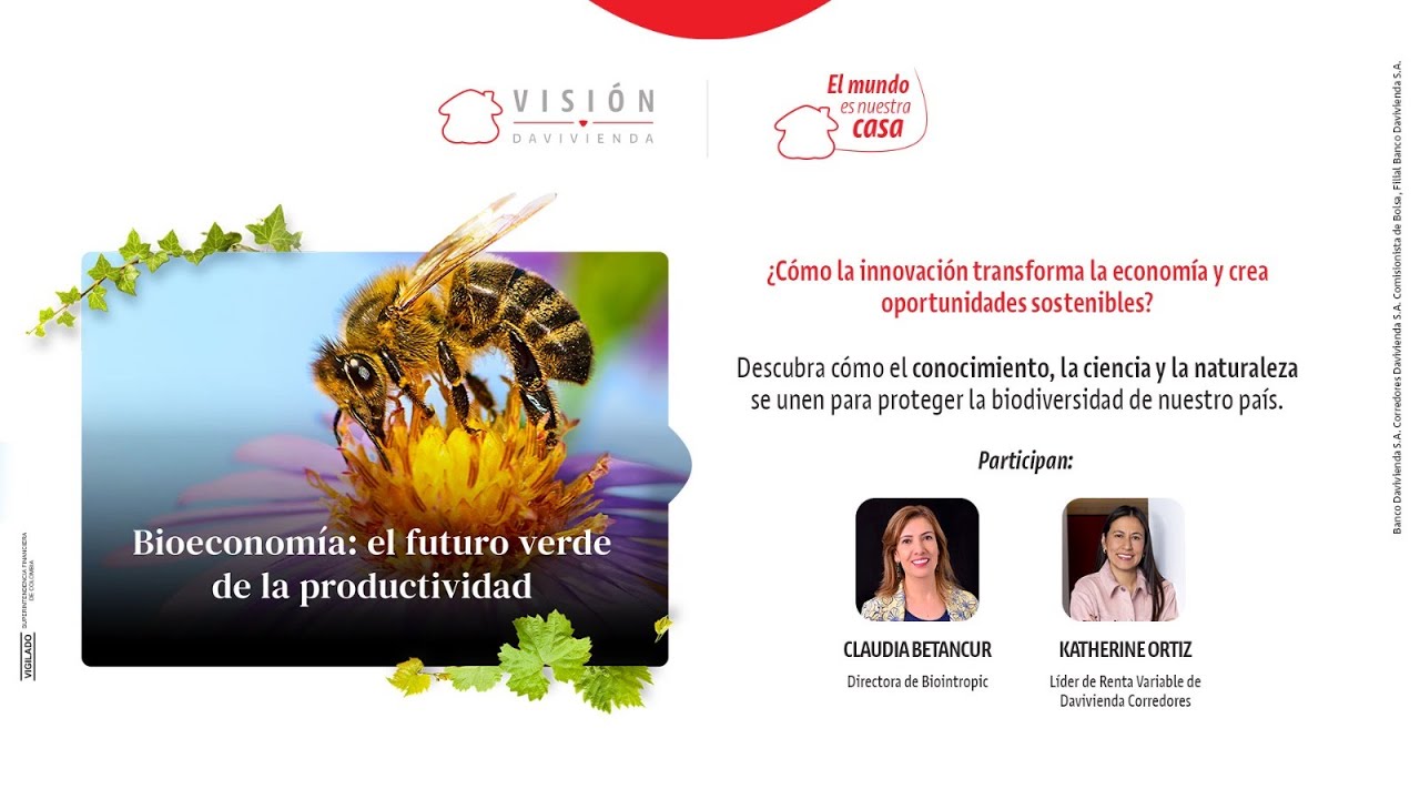 La bioeconomía: una oportunidad para transformar el desarrollo de Colombia