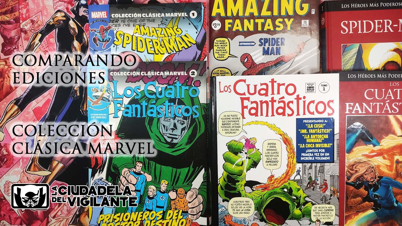 Comparando Ediciones: Colección Clásica Marvel