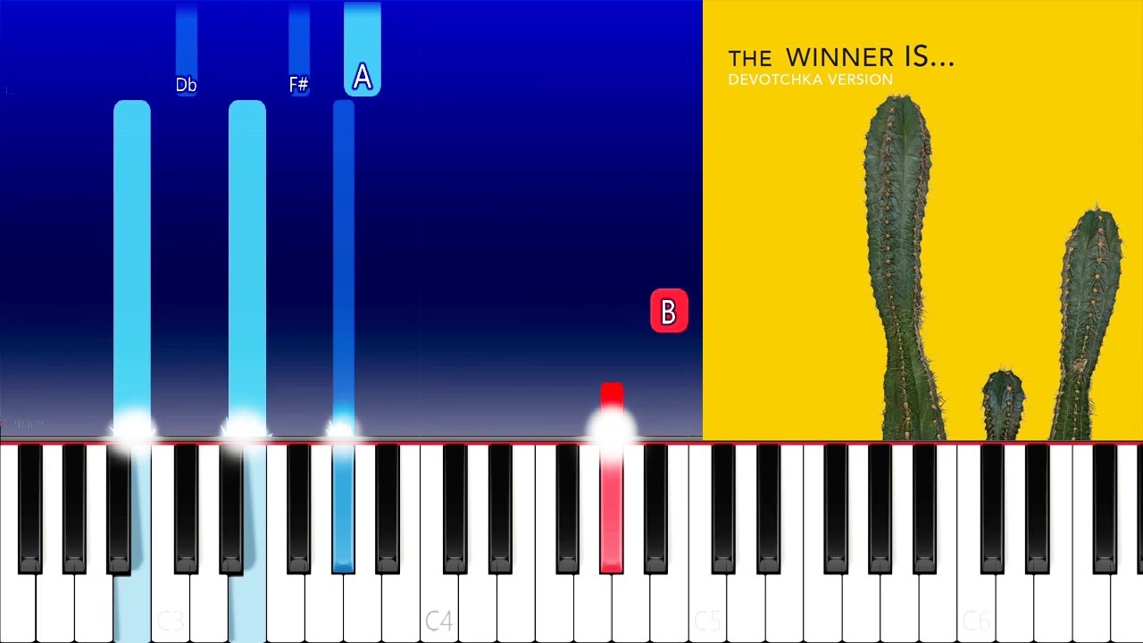 DeVotchKa - The Winner Is (Piano Tutorial)