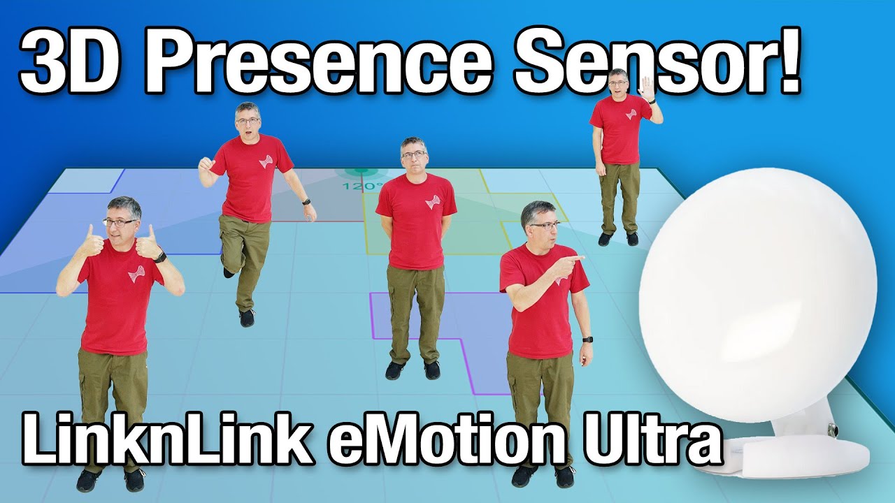 Этот датчик присутствия mmWave 3D ТОЧНО знает, где вы находитесь! LinknLink eMotion Ultra