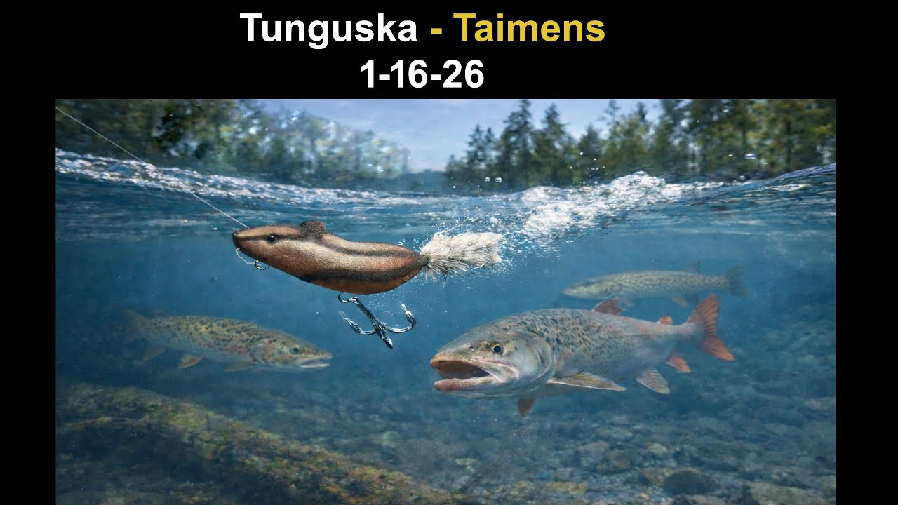 Russian Fishing 4, Тунгуска - Тайменс 16.01.2026