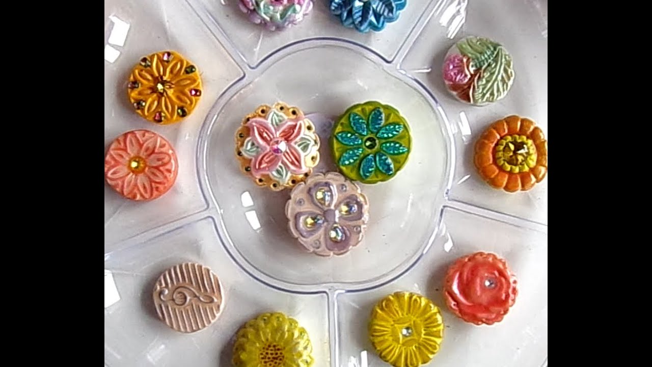 Using polymer clay with a Mooncake press with many different uses.