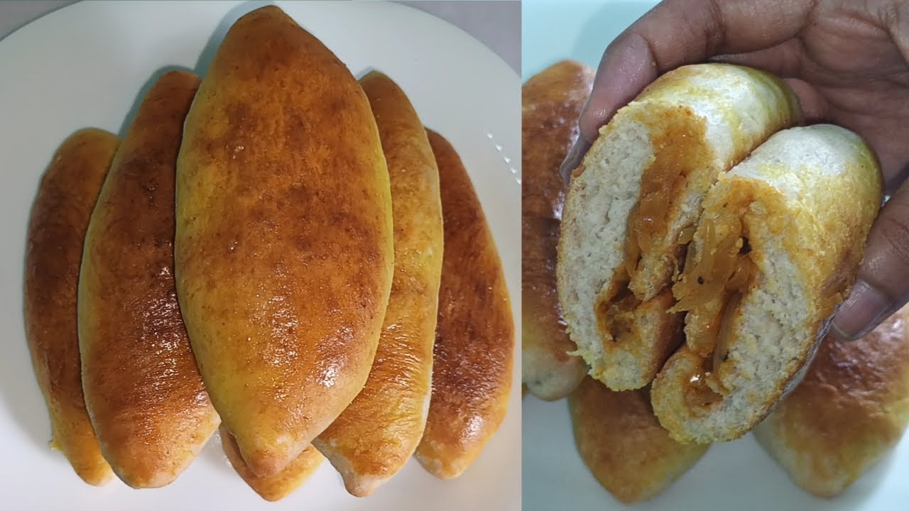 If You Have Flour And Onion At Home Anyone Can Make It/Bun Without Milk, Butter, Egg/@Daily-Dine.