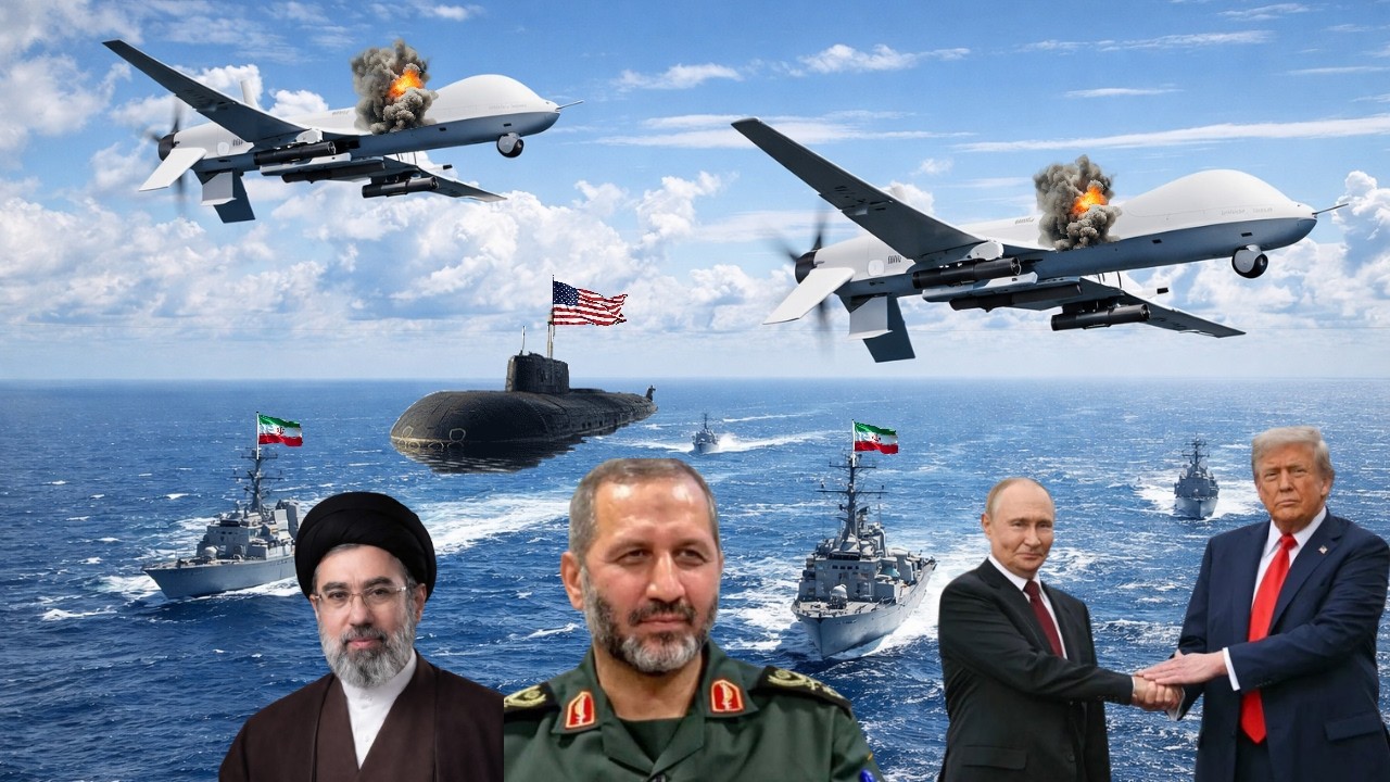 IRAN DETUI 2 LOT DRONE POU ETAZINI...TRUMP AK PUTIN PALE KONSÈNAN GÈ YO, IRAN LAN$E ANPIL MI$IL ANKO