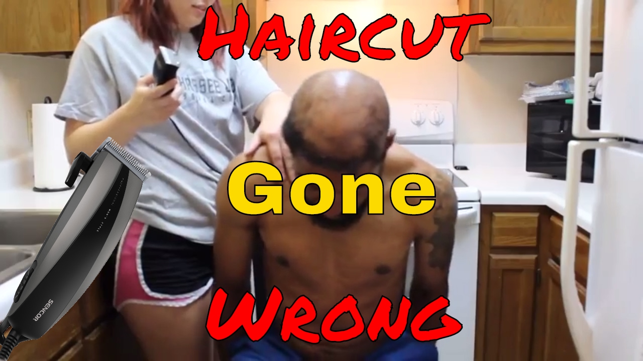 Girlfriend cuts boyfriend Hair | Gone Wrong!!!😐✂