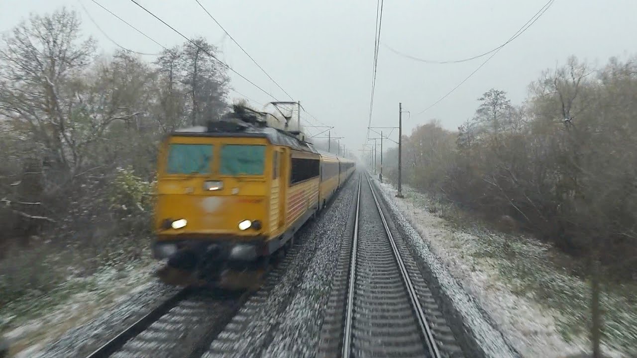Vlakem z Ostravy do Velkého Oseku (Time Lapse)