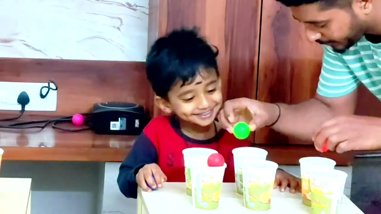 Cup stacking challenge, who win? #couplegamechallenge #couplegoal #Kannadayoutuber