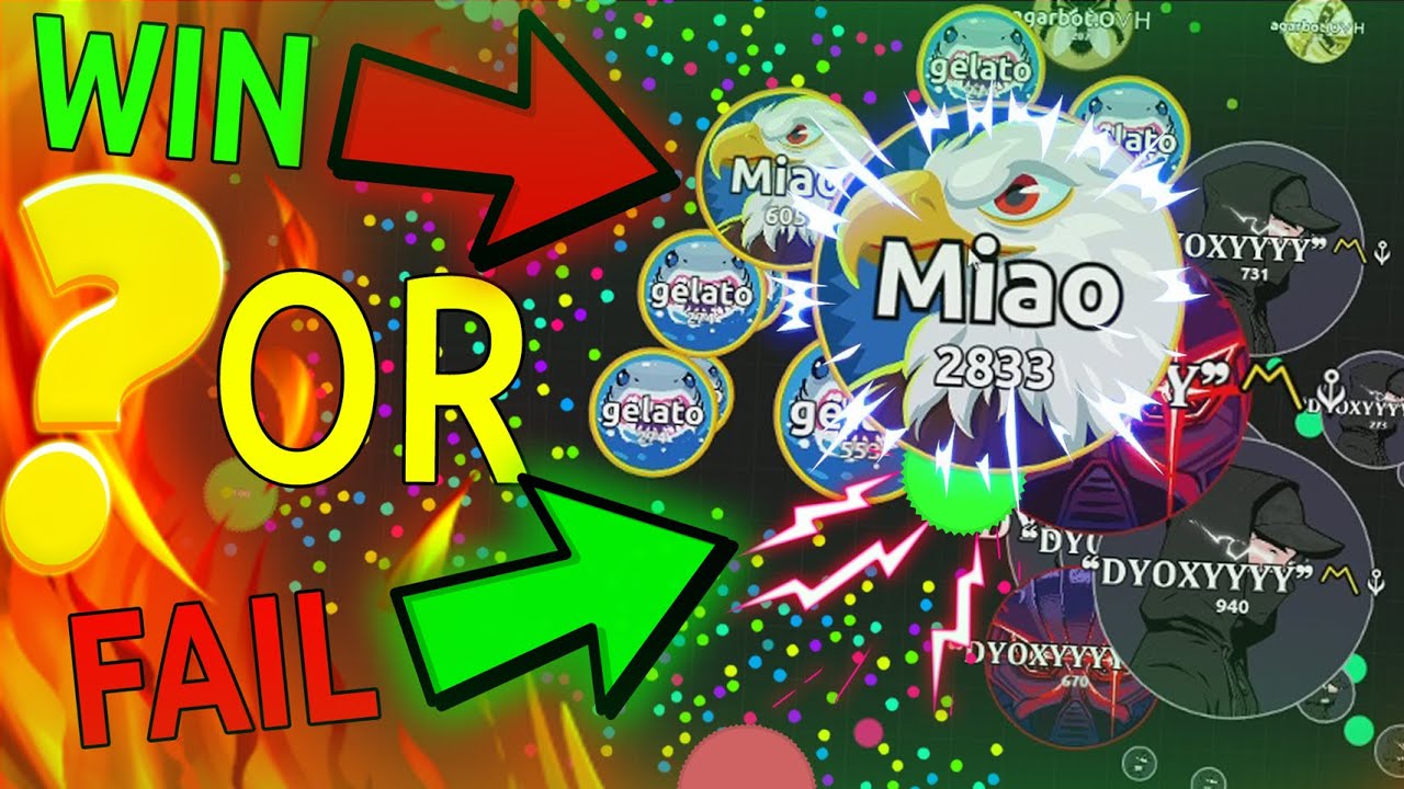Agar.io - Fails & Funny Moments