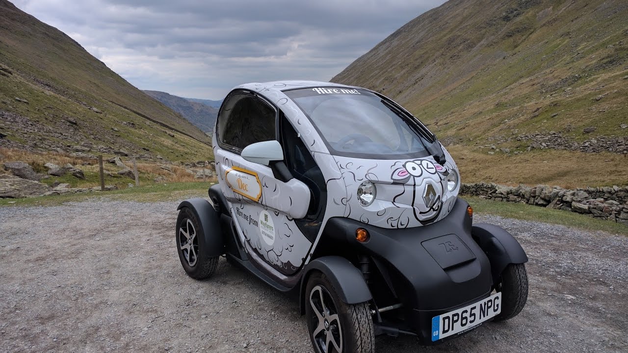 72 miles in a Renault Twizy over Lake District mountains