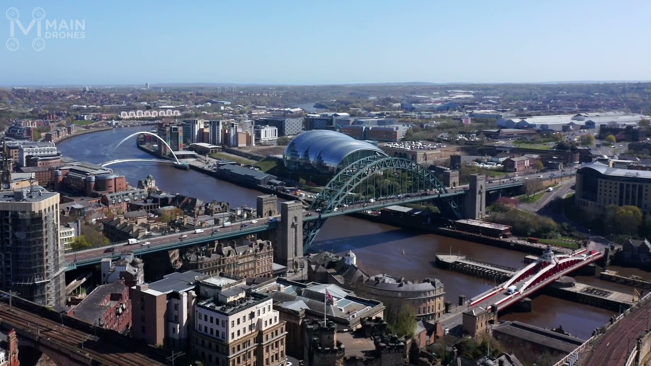 Newcastle Tyne Bridge   HD 1080p