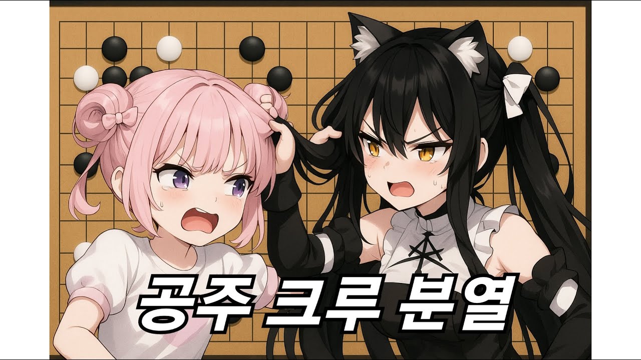 공주 크루 분열 / 팽팽 돌려지는 떵규 (w. 니니, 떵규, 지앙)