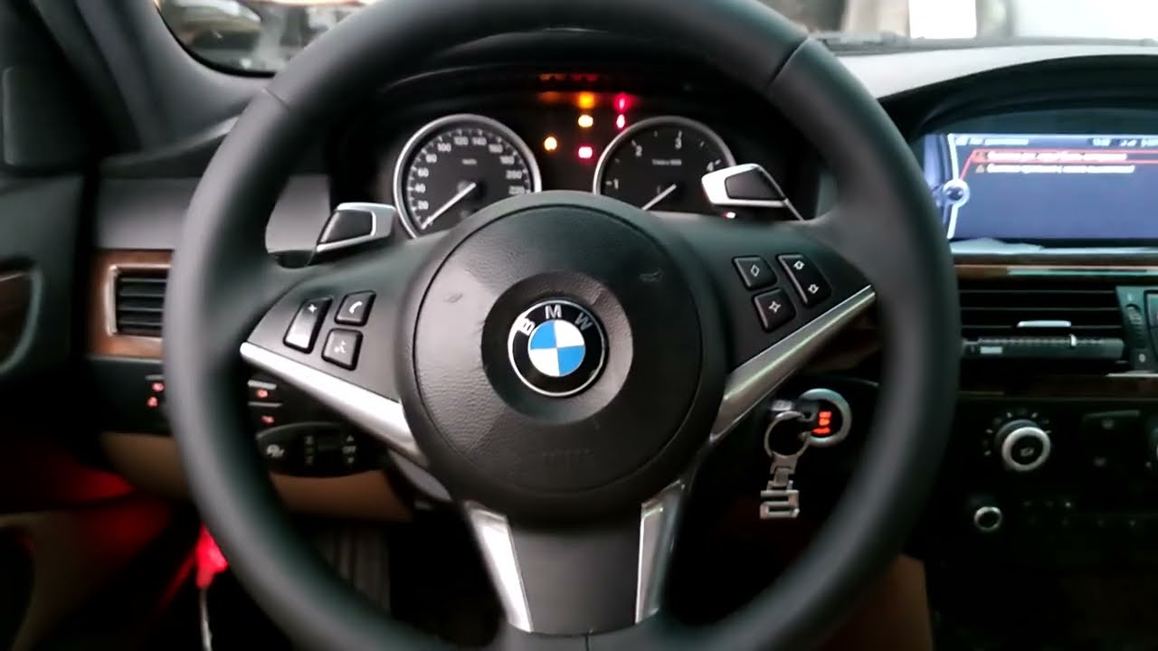 Bmw e60 530d paddle shift and electric column + coding