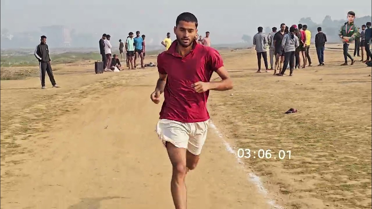 1600 Meter Running 1st Group Trial✅। Bihar Police 19838 धुआ धुआ || 1600 मीटर का रेस #coachganeshsir 