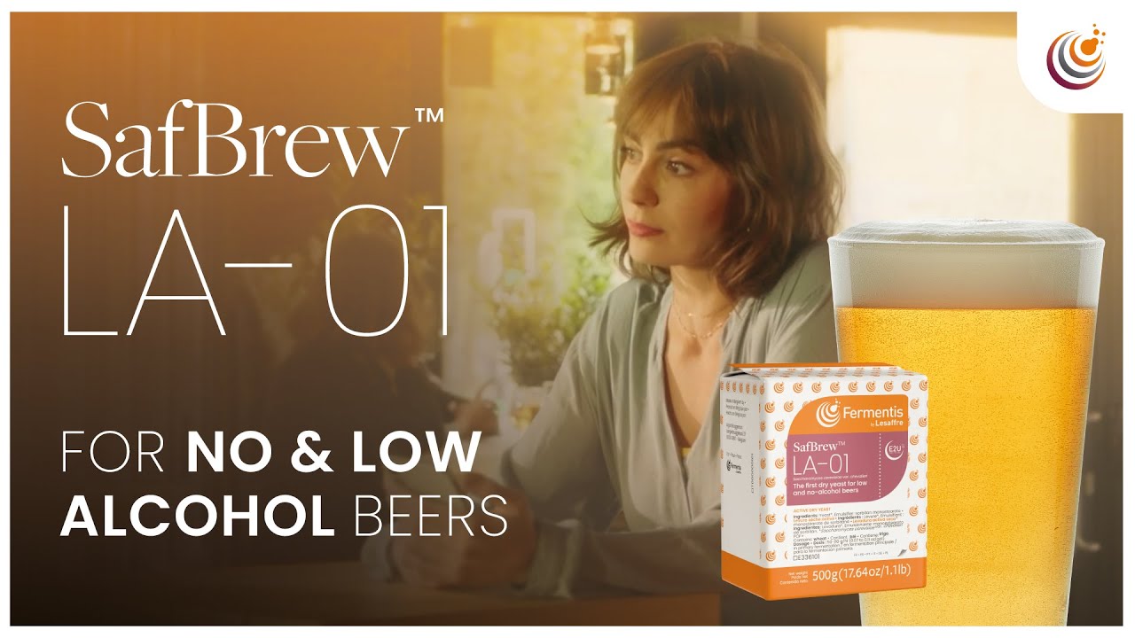 Low and no-alcohol beer & brewing solutions with Fermentis SafBrew&trade; LA-01