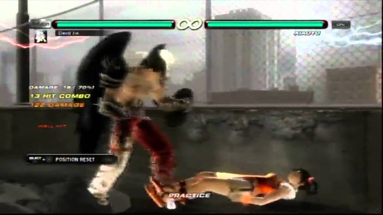 TEKKEN 6 - Devil Jin Combo Exhibition 1