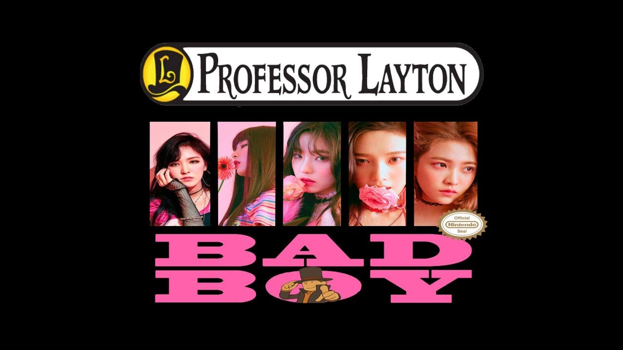 Professor Layton Where Everything Is The Same But The Puzzle Theme Is Red Velvet's Bad Boy