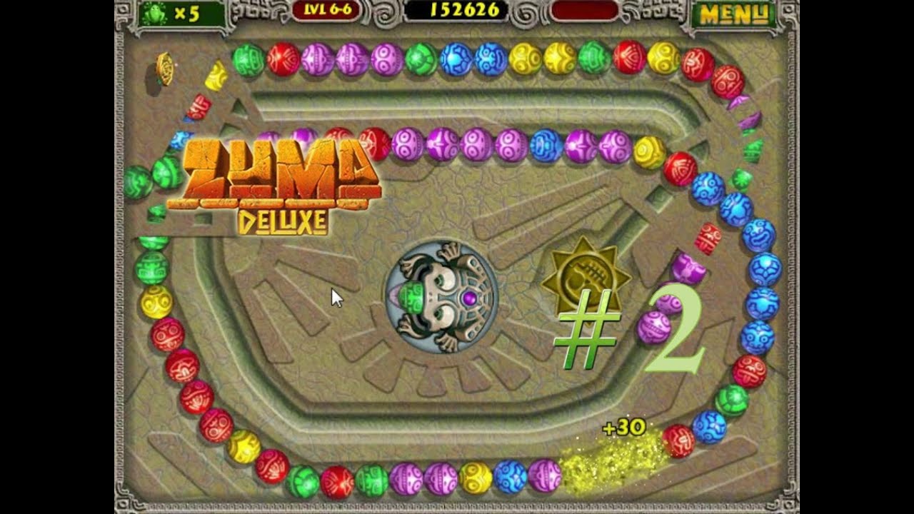 Zuma Deluxe #2 (Stage 4-6) - แค่เพิ่มมา 1 สีก็เกือบเอาตัวไม่รอด