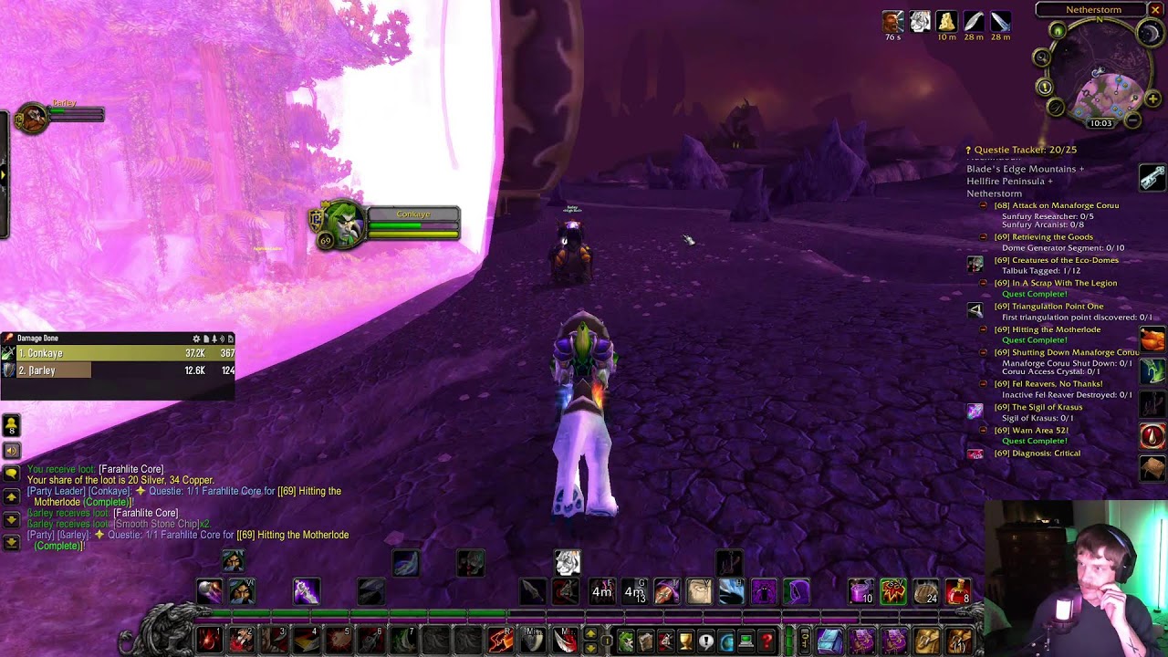 Leveling In Outlands | Rogue PVP Server | WoW Classic Anniversary TBC