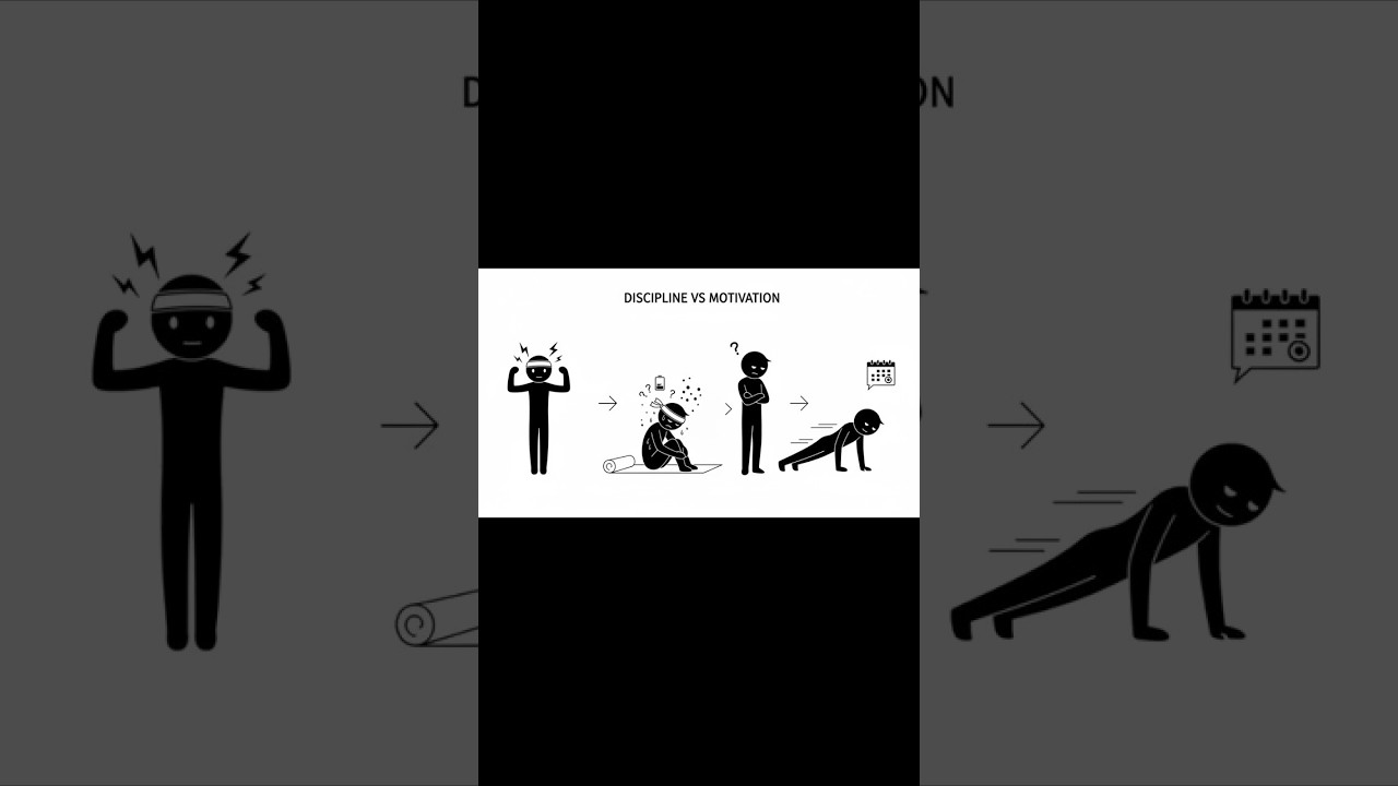 Мотивация против дисциплины 