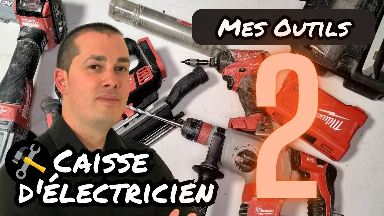 🛠️ Ma CAISSE à outils D'ELECTRICIEN 